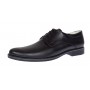 Pantofi barbati, model casual din piele naturala, negru box  859N